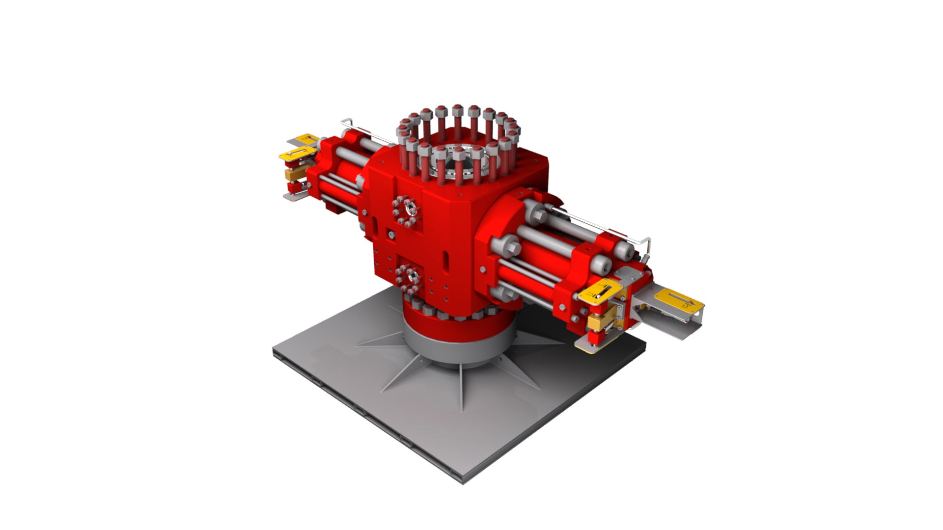 Render of Safety Head BOP