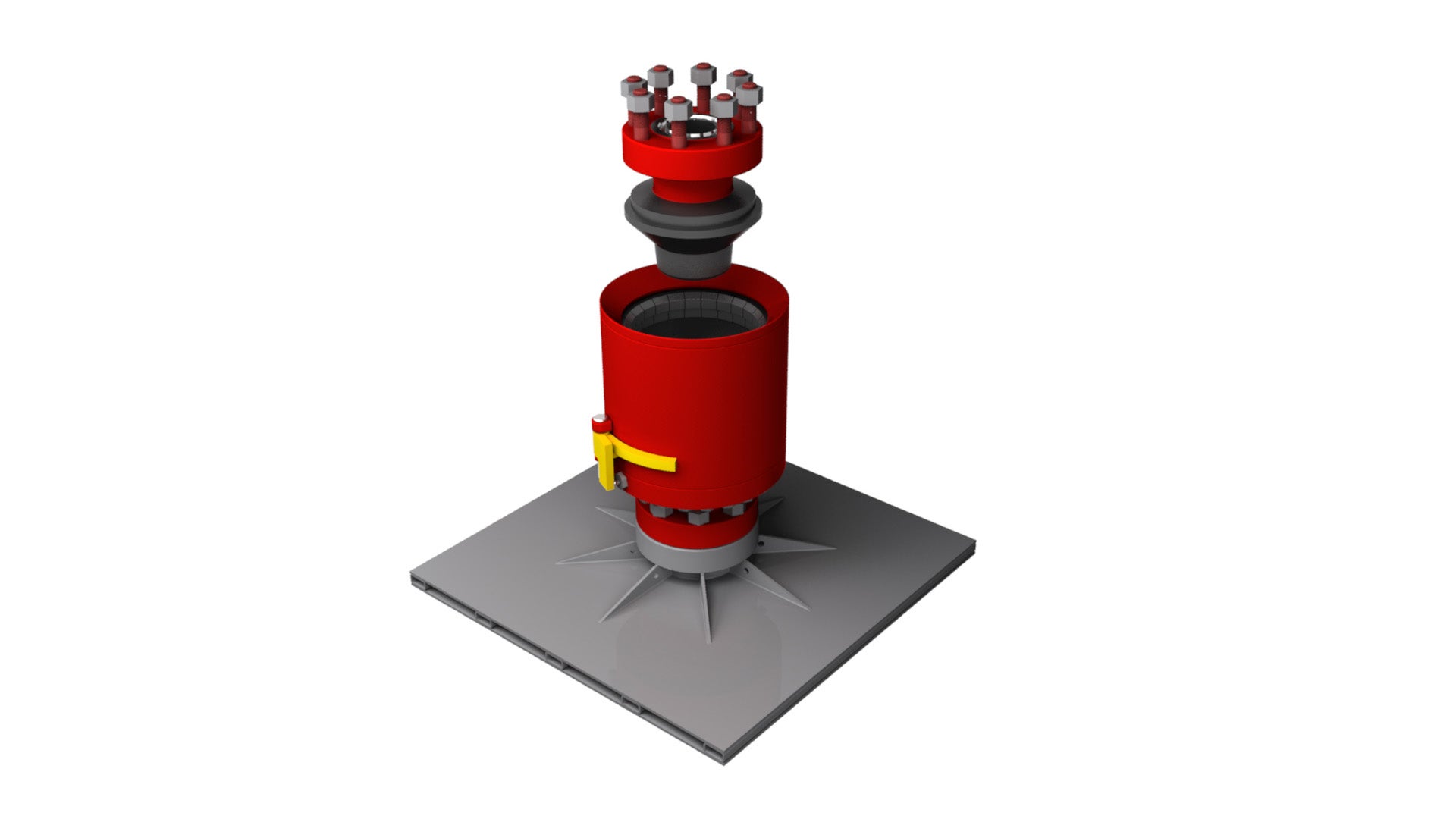 Render of  Hydraconn