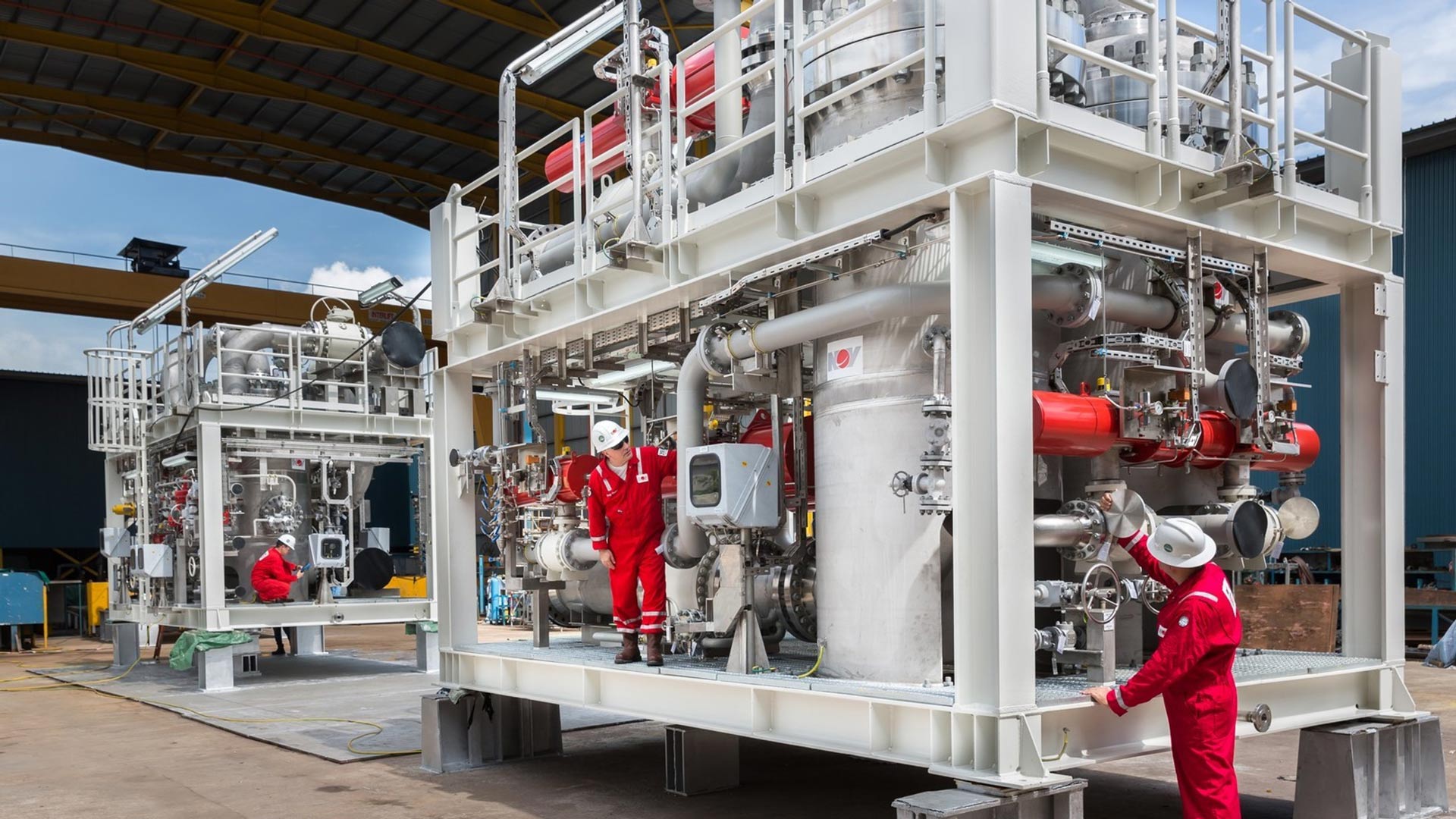 ToreTrap produced water skid