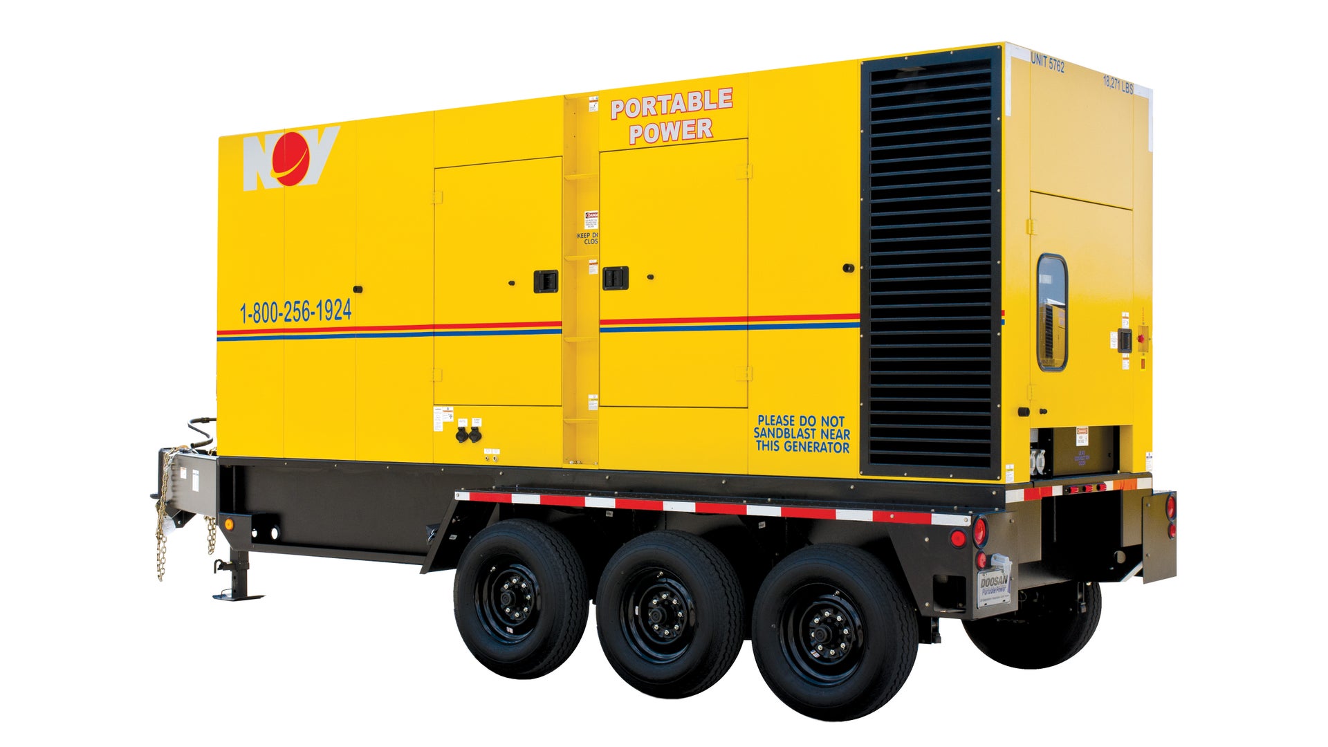 Render of Onshore Diesel Generators US largeportable power unit  