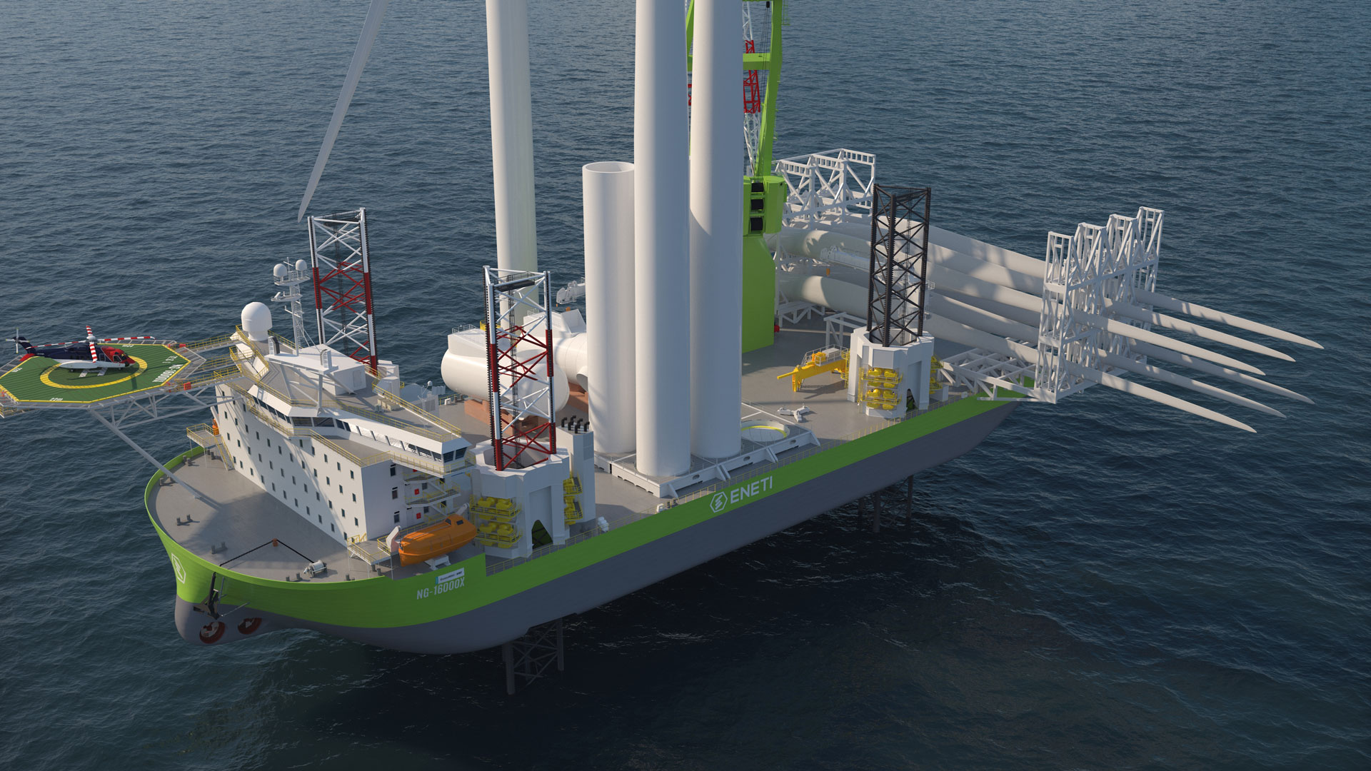 NOV to supply Eneti's second next-generation wind turbine
