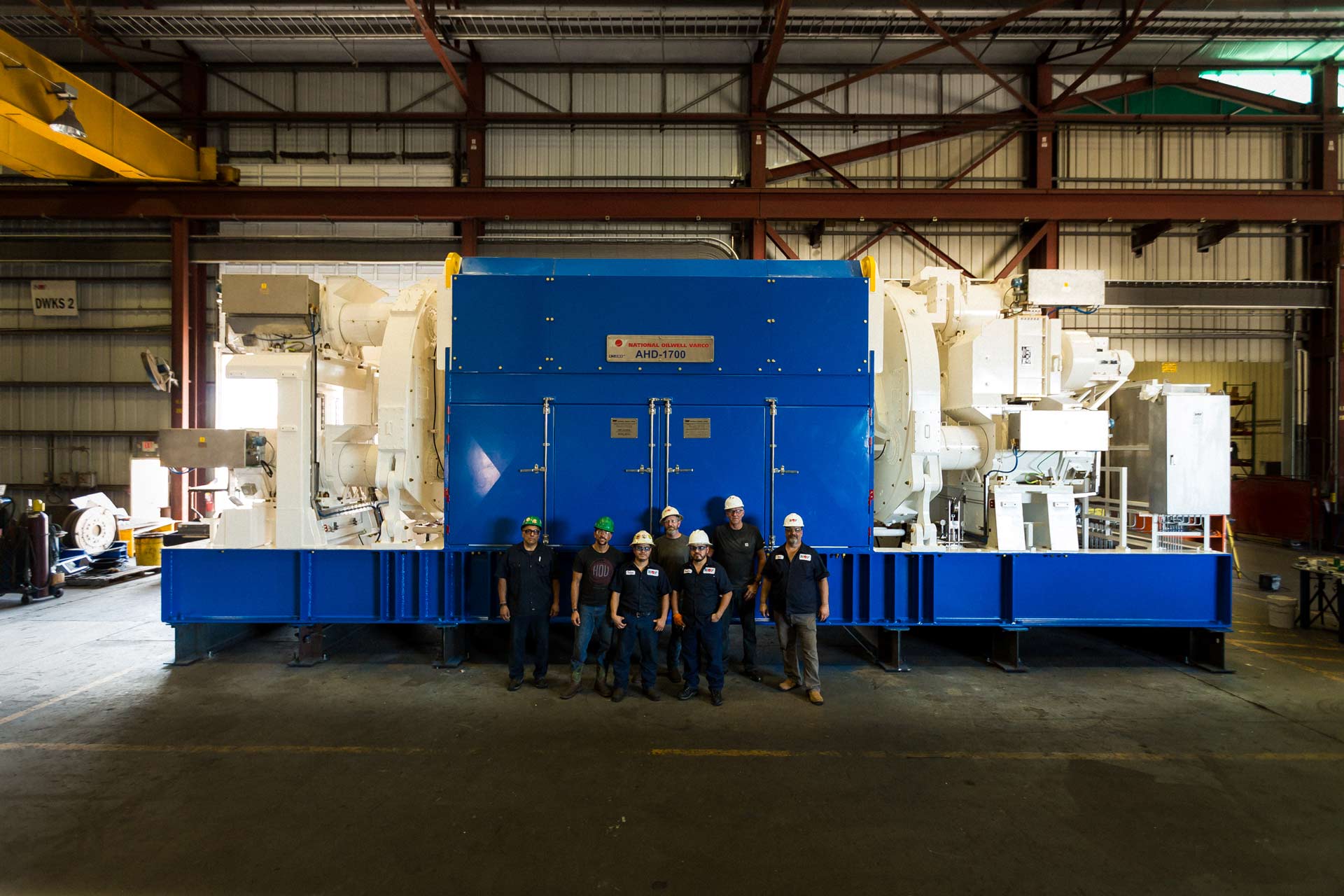 ADH drawworks in facility