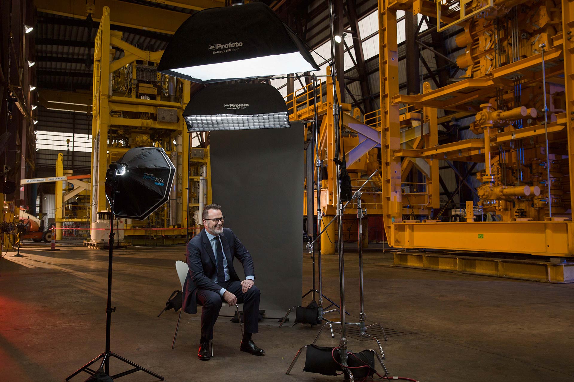 CMO David Reid poses for an interview with Gineers Now