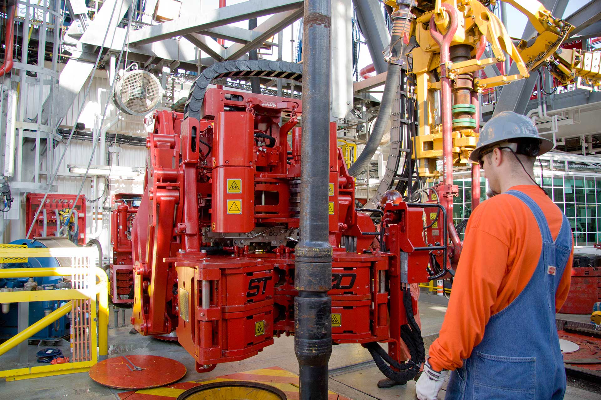 Grant Prideco IADC onshore interfacing rig tools at work