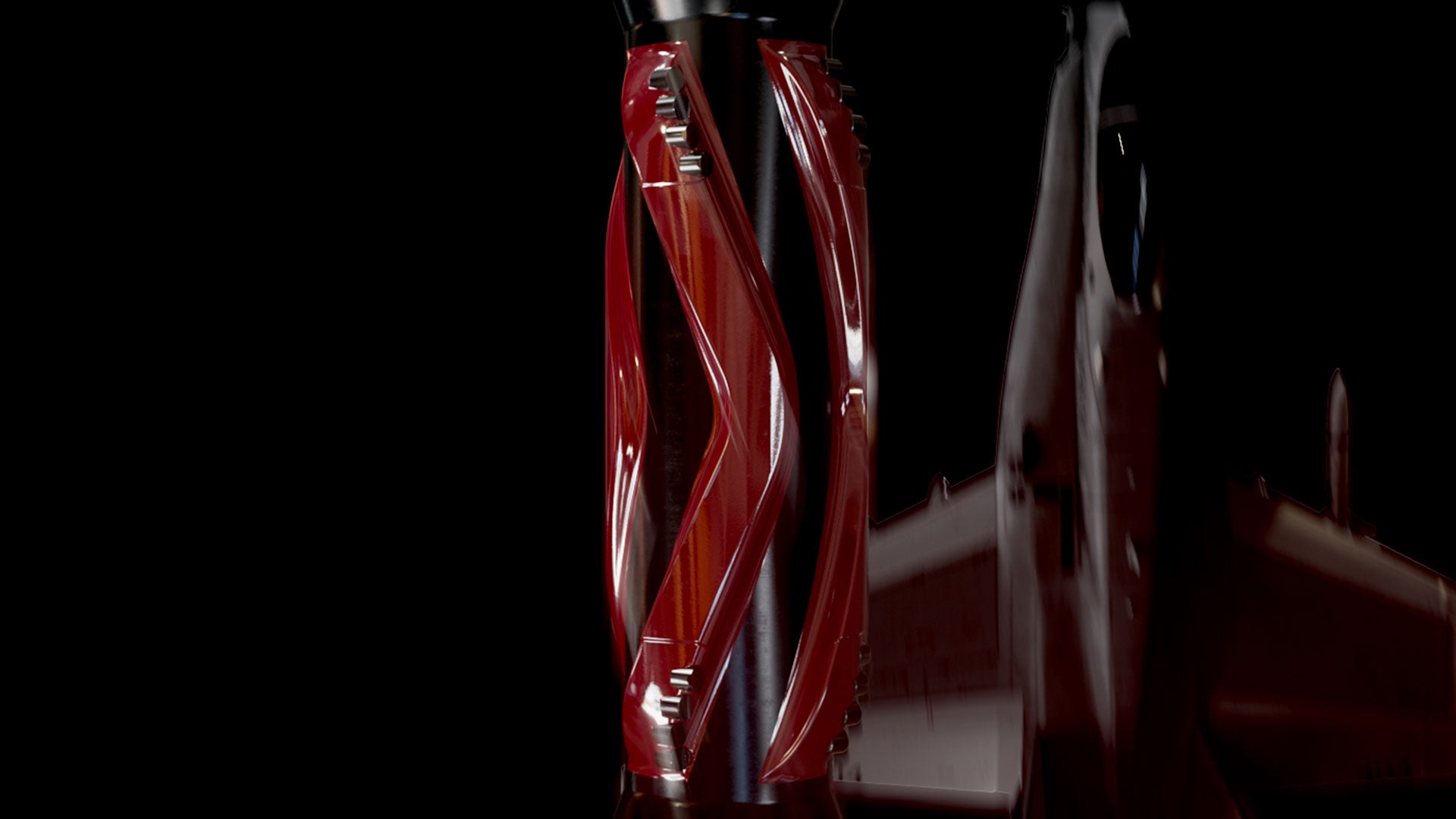 Pursuit reamer render closeup