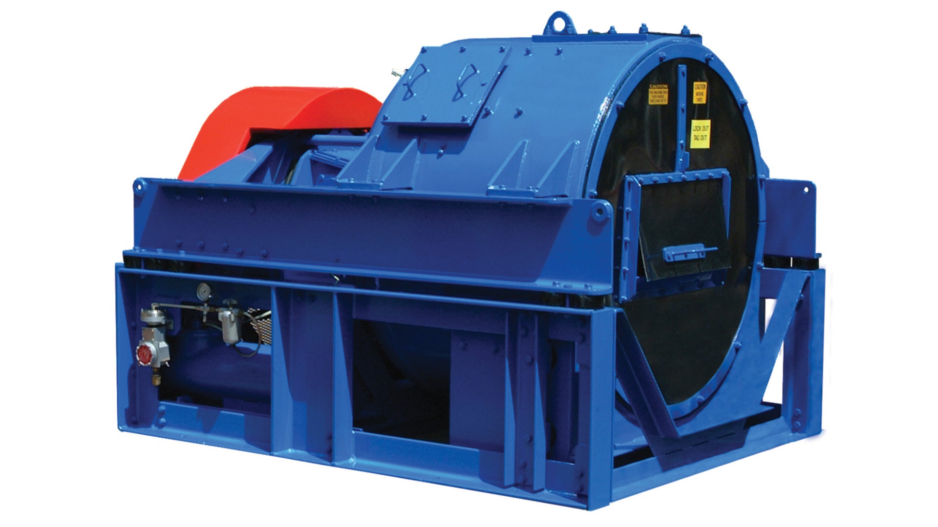 Render of M10 horizontal dryer 