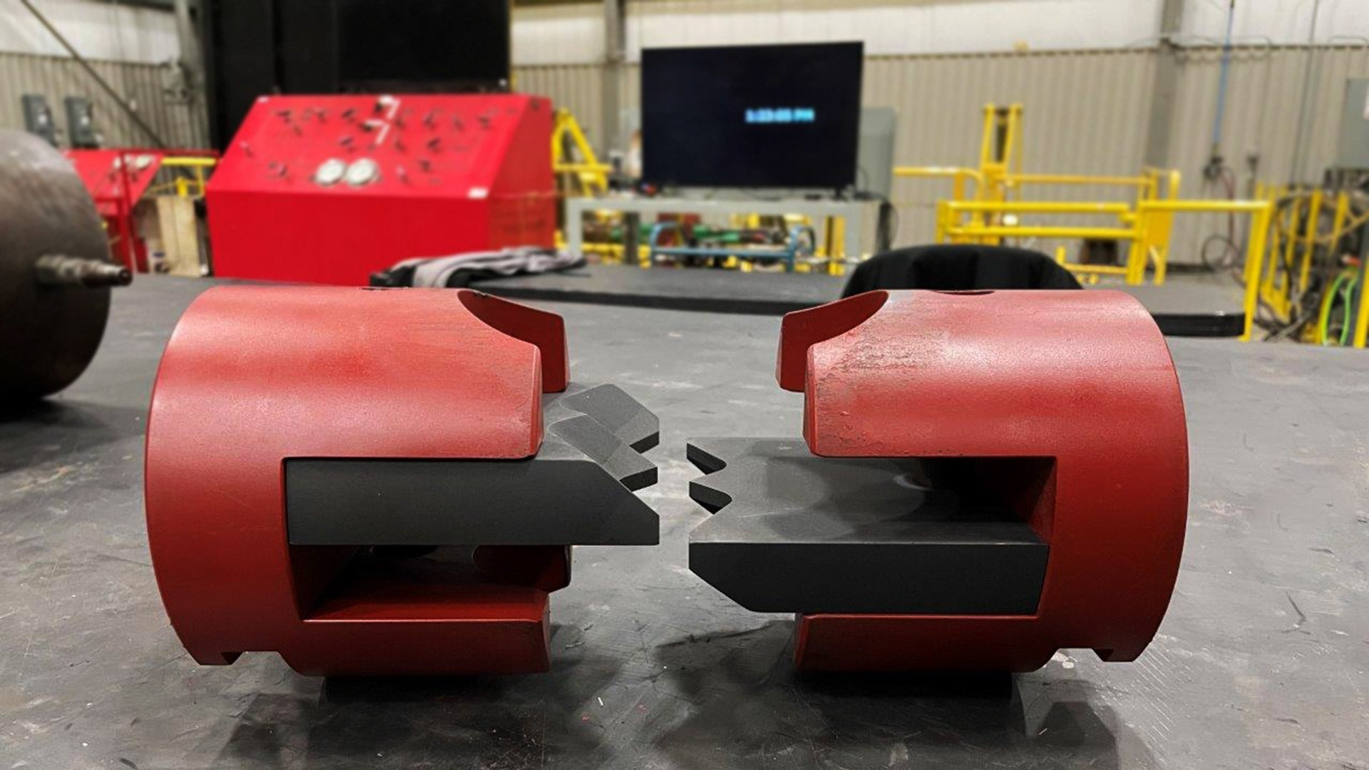 Side image of Phantom Low Force Shear Blades within a manufacturing facility