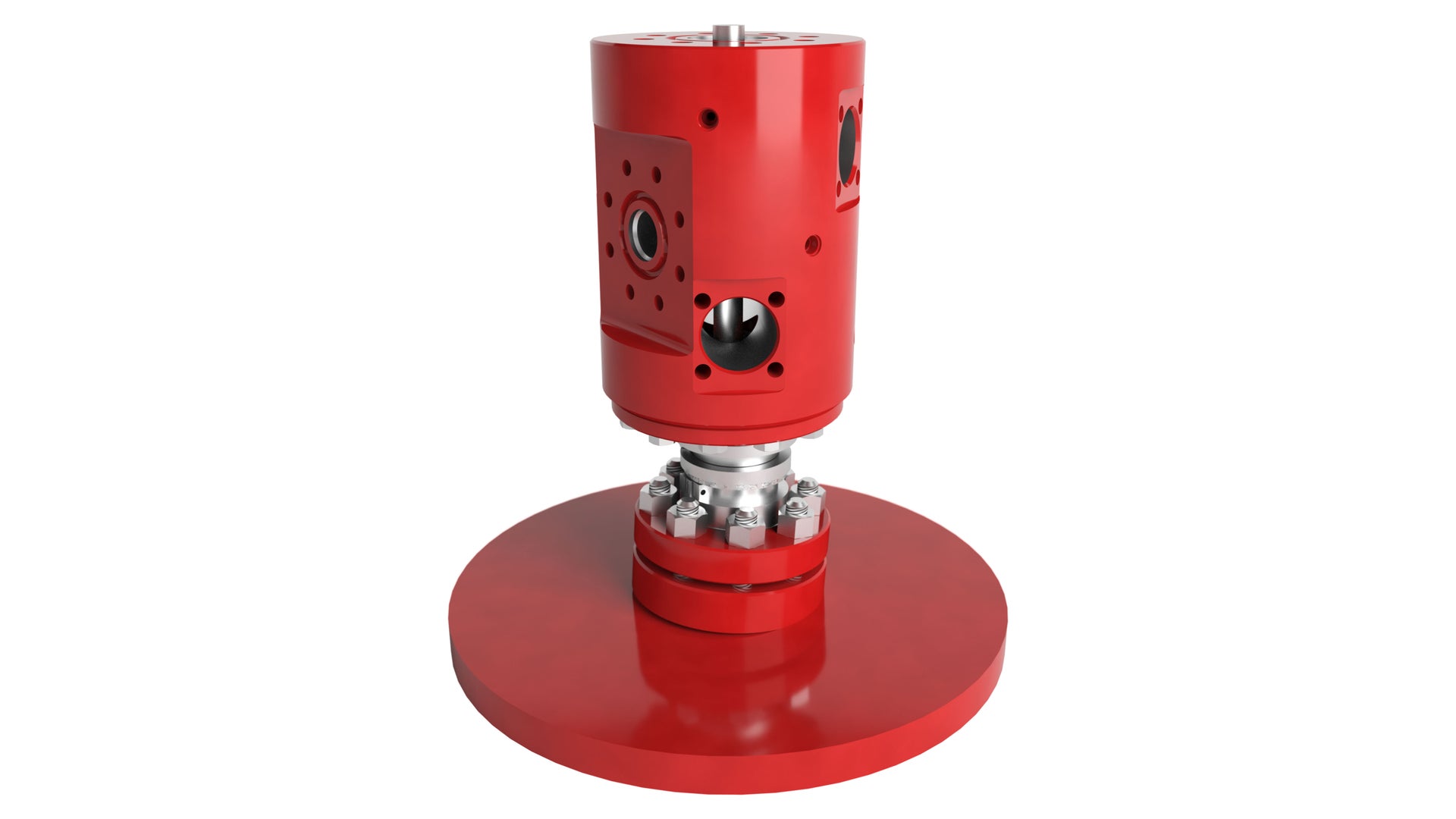 Render of Hercules HP Crooked BOP