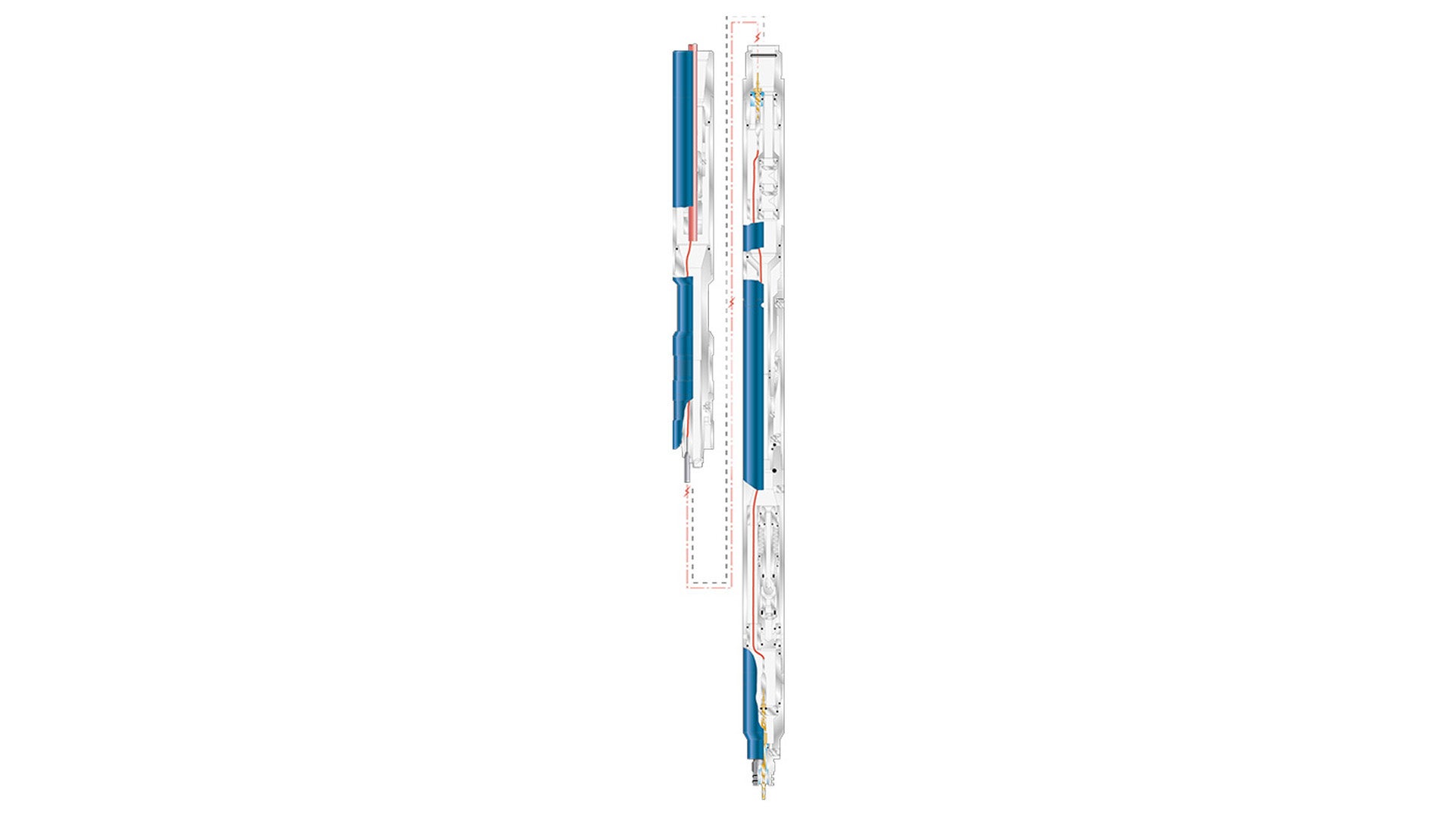 Render of CT  Logging Cable Head