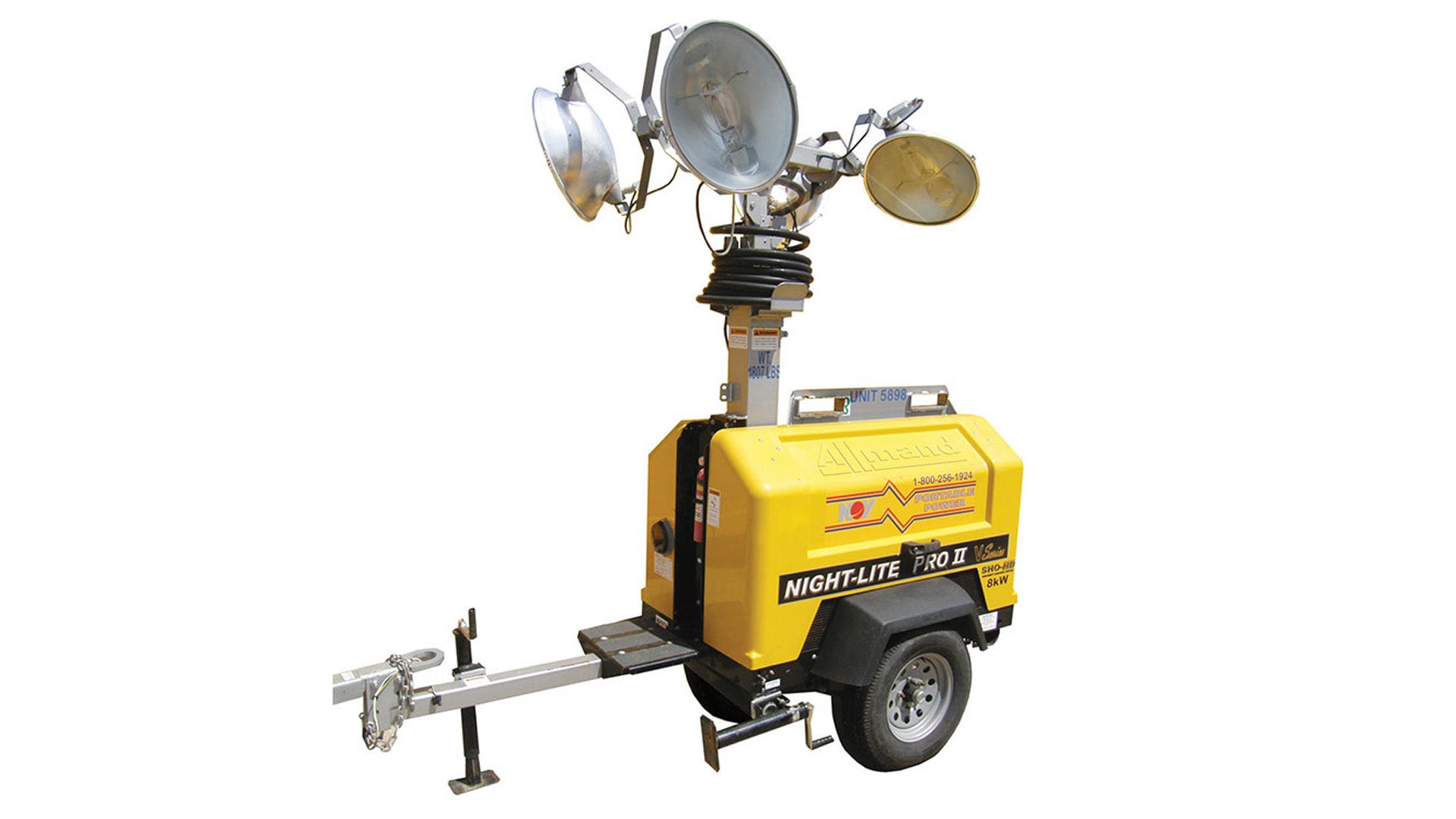 Render  of Portable Diesel  Light Towers 