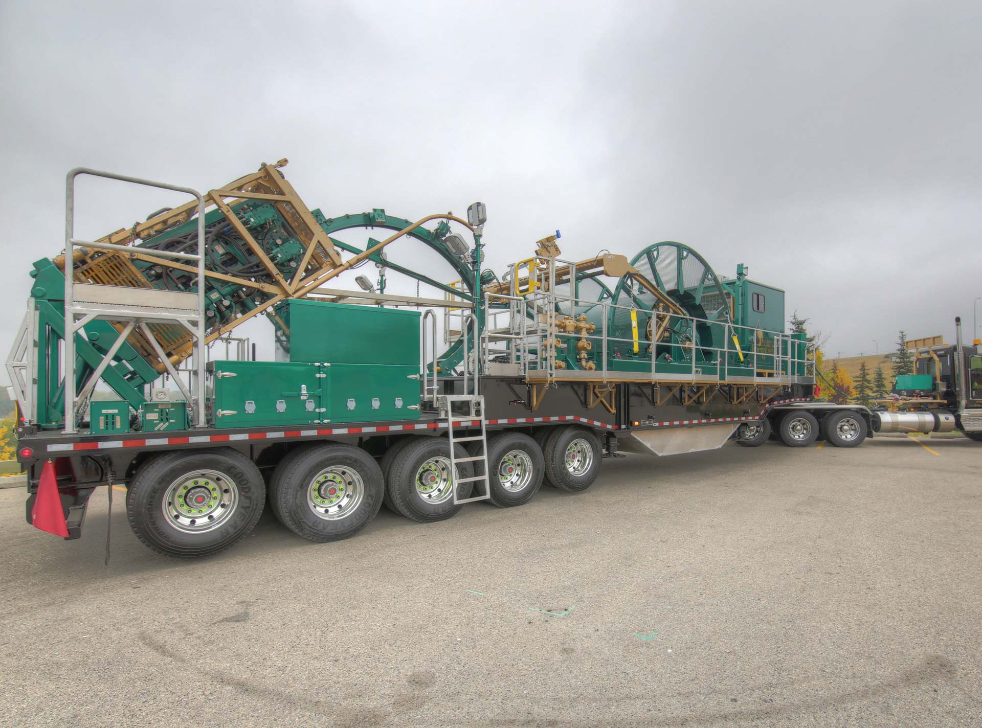 Trailer-mounted Coiled Tubing Units
