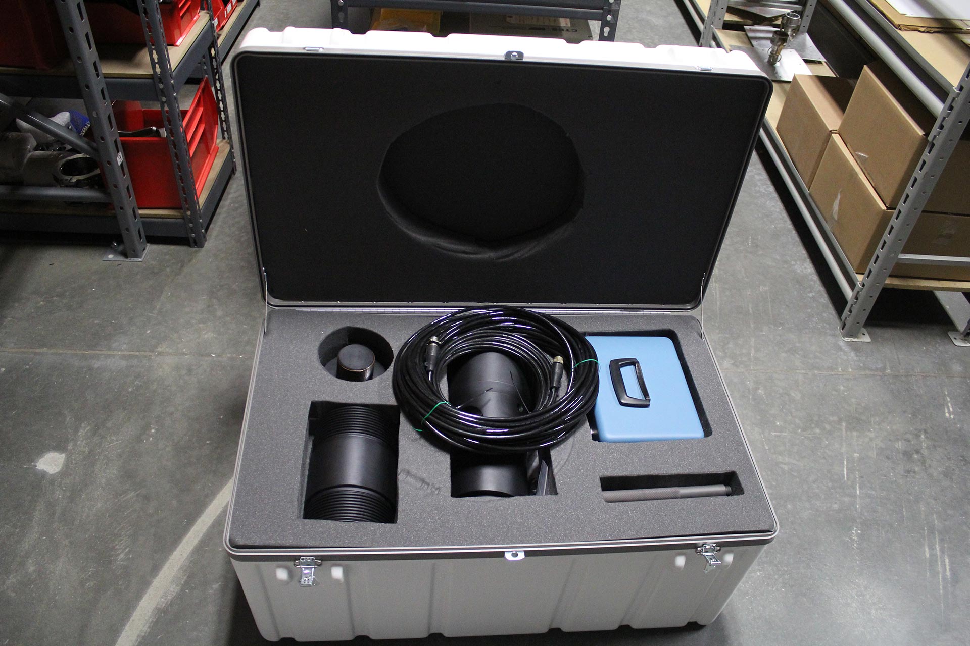 Weight Indicator Calibration System in warehouse