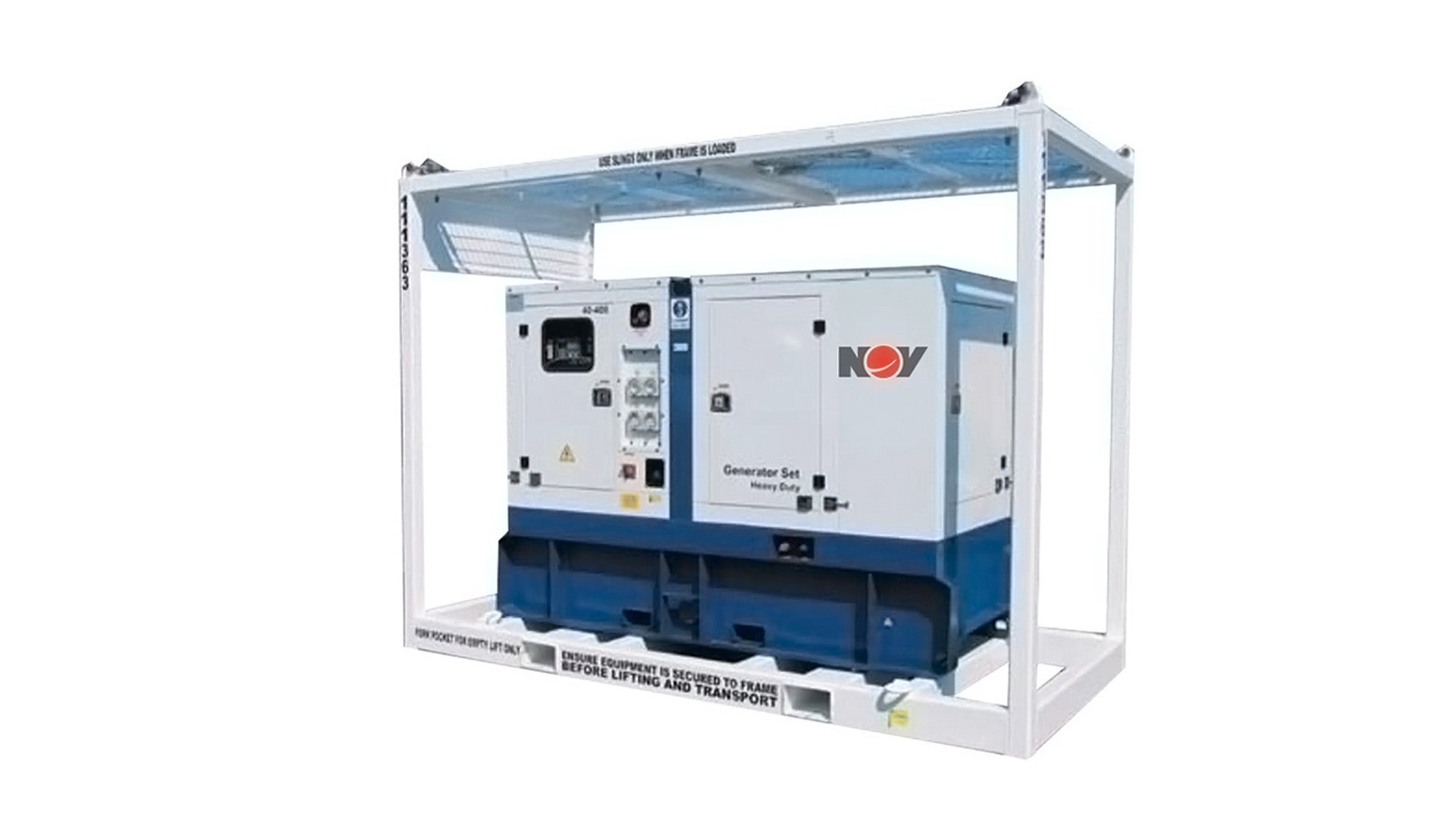 Render of Offshore Generator Sets AUS Pacific