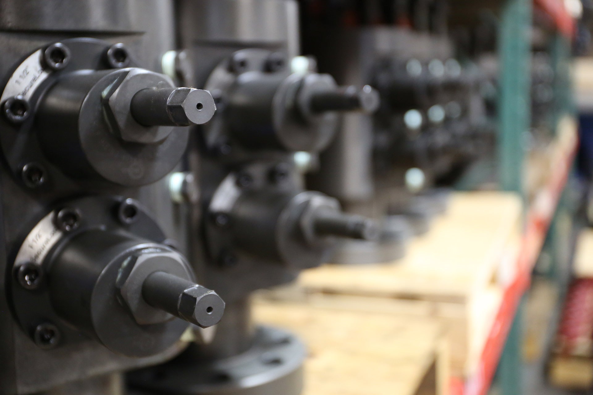 Closeup of 5K single-ram blowout preventer