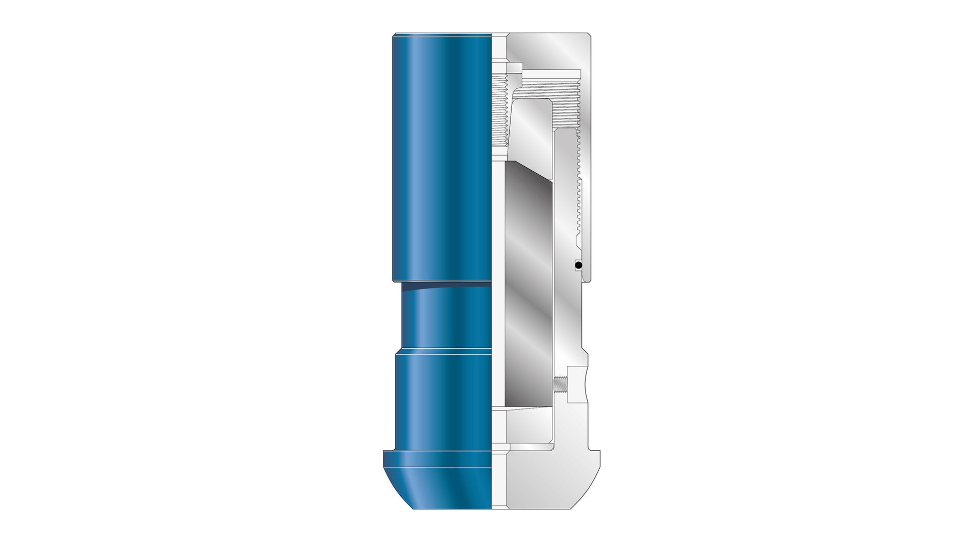 Render of Cable Reel Assembly Bulkhead