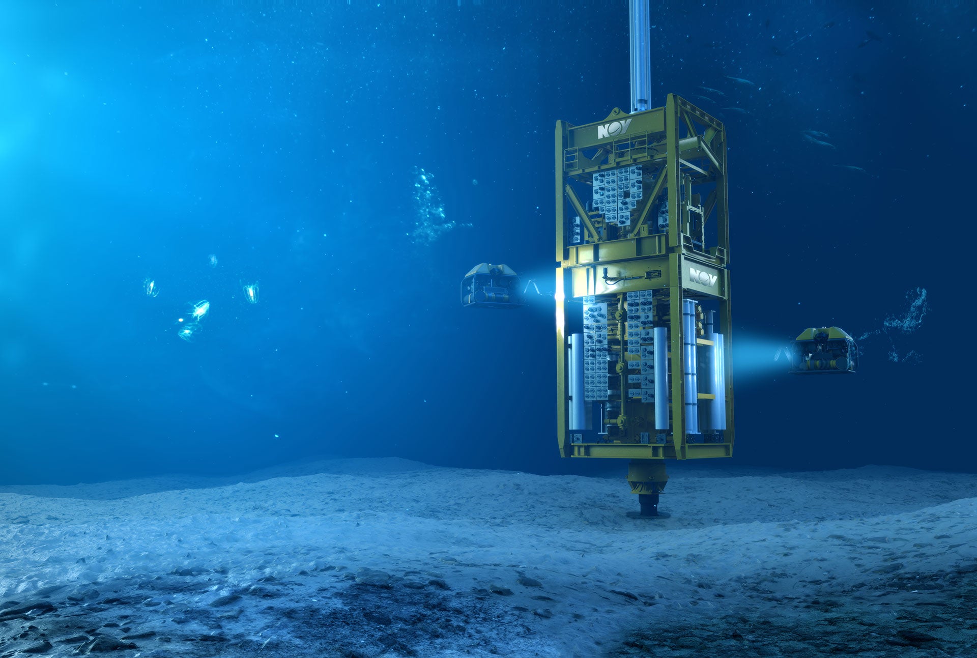 BOP on seabed