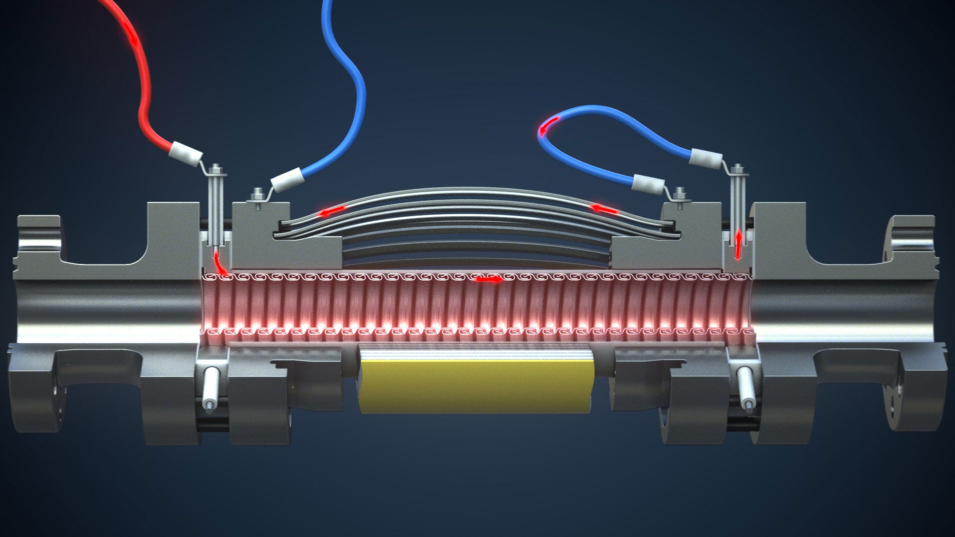 Heated Flexible Pipe Render