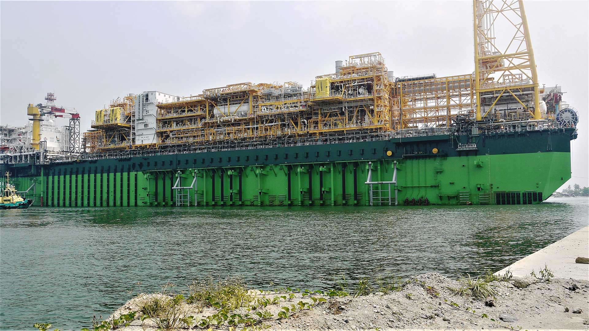 A BLM Vessel Mooring System on a ship