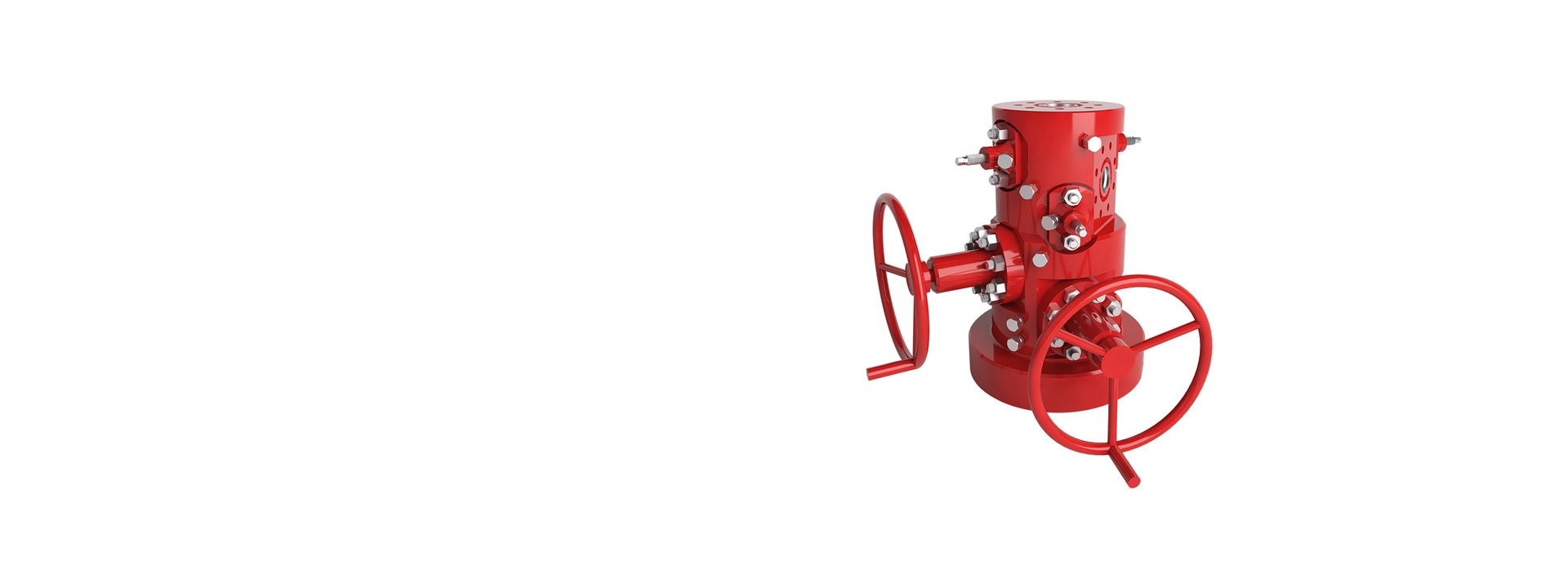 Render of flumper Hercules HP Universal Wellhead 