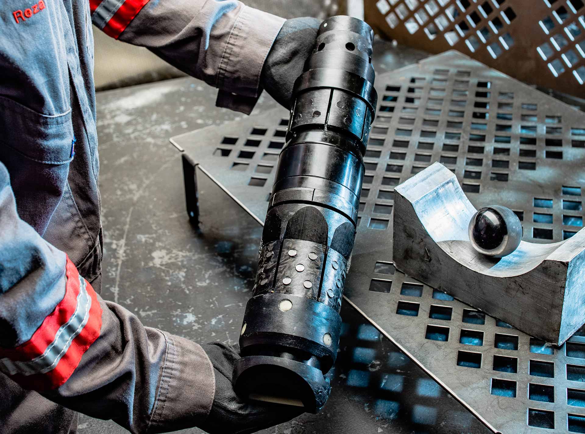 CT Setter Frac Plug Breen Aerial leaning view