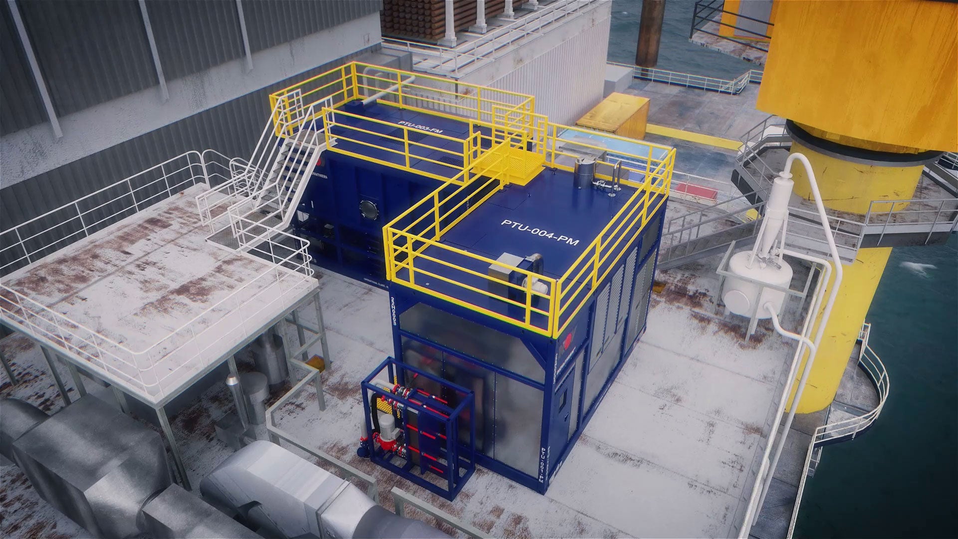 Animation of Hellenes wellsite waste treatment dispoal