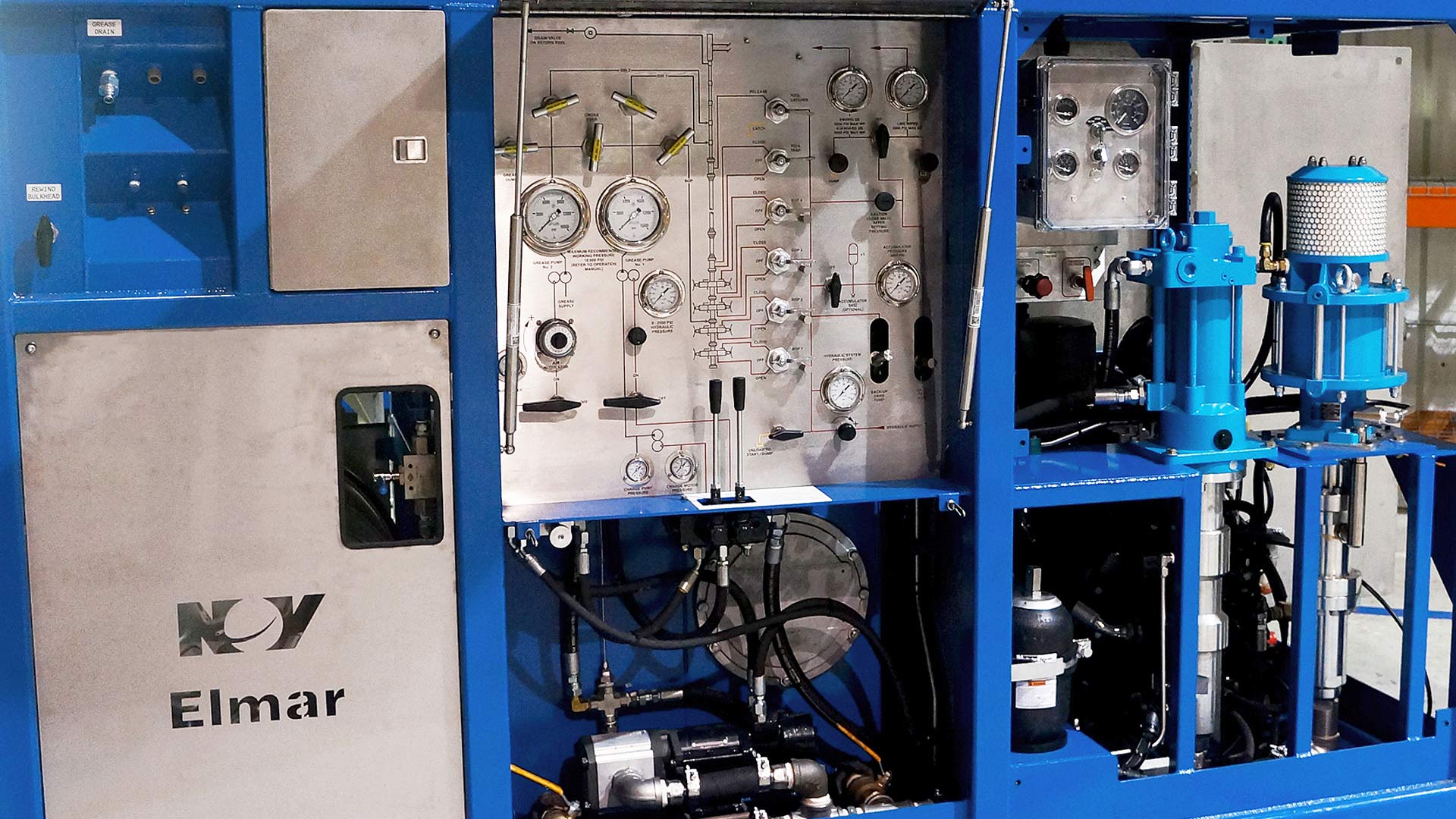 Control Panel for 10 Series Diesel Driven Hydraulic Control
