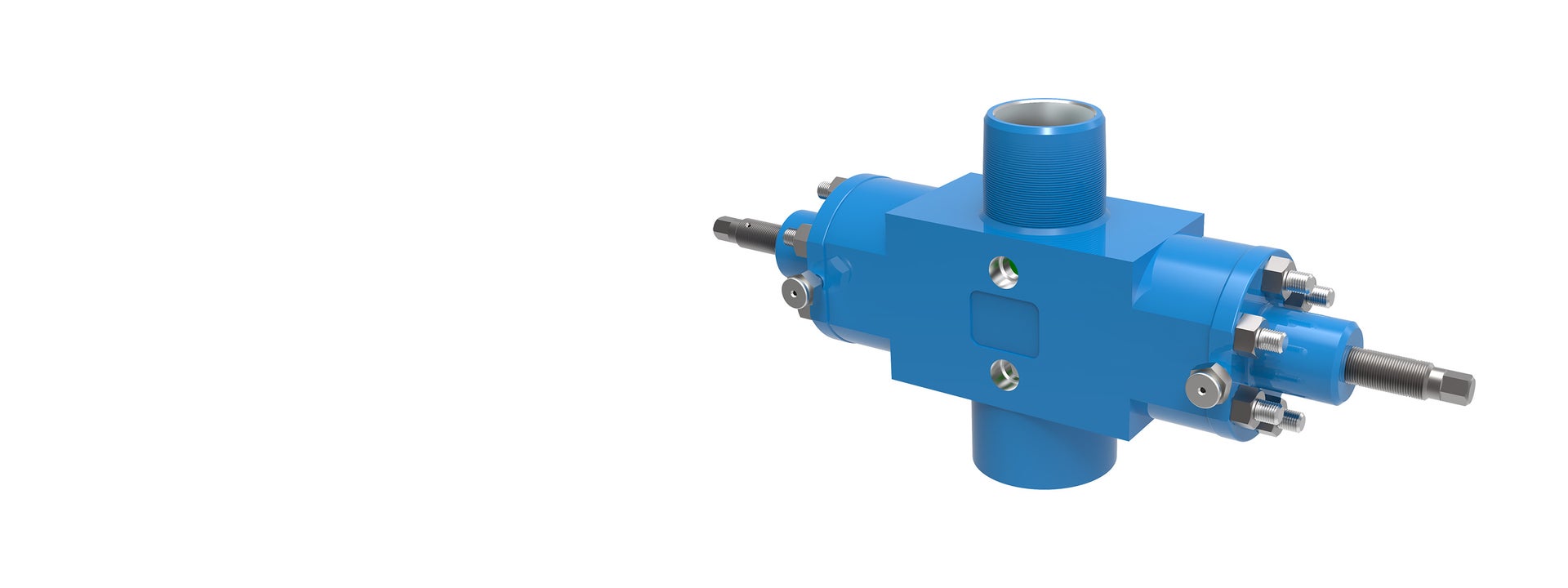 Render of Hercules HP Single Pin Ram BOP