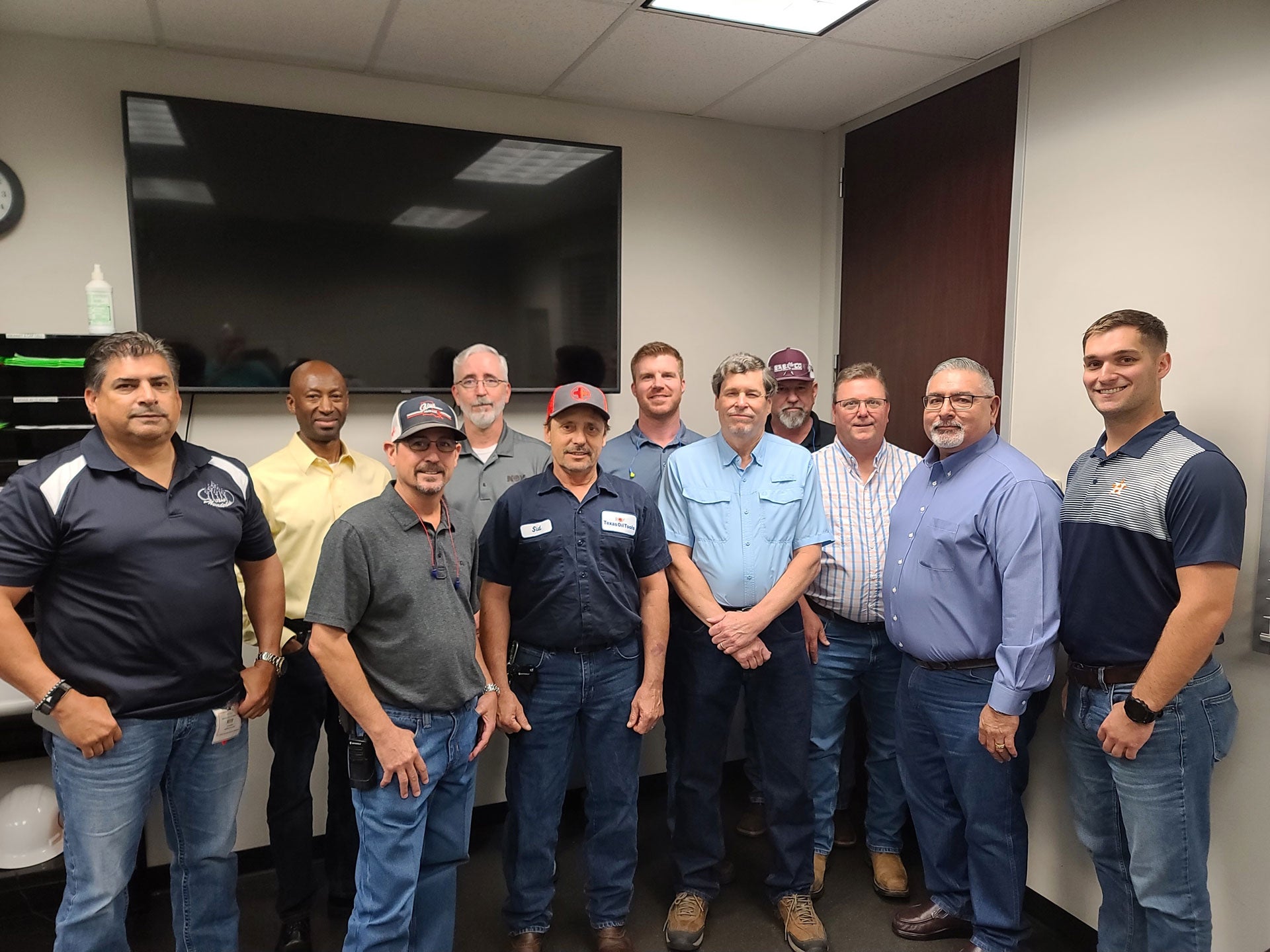 Shot of the Texas Oil Tools team