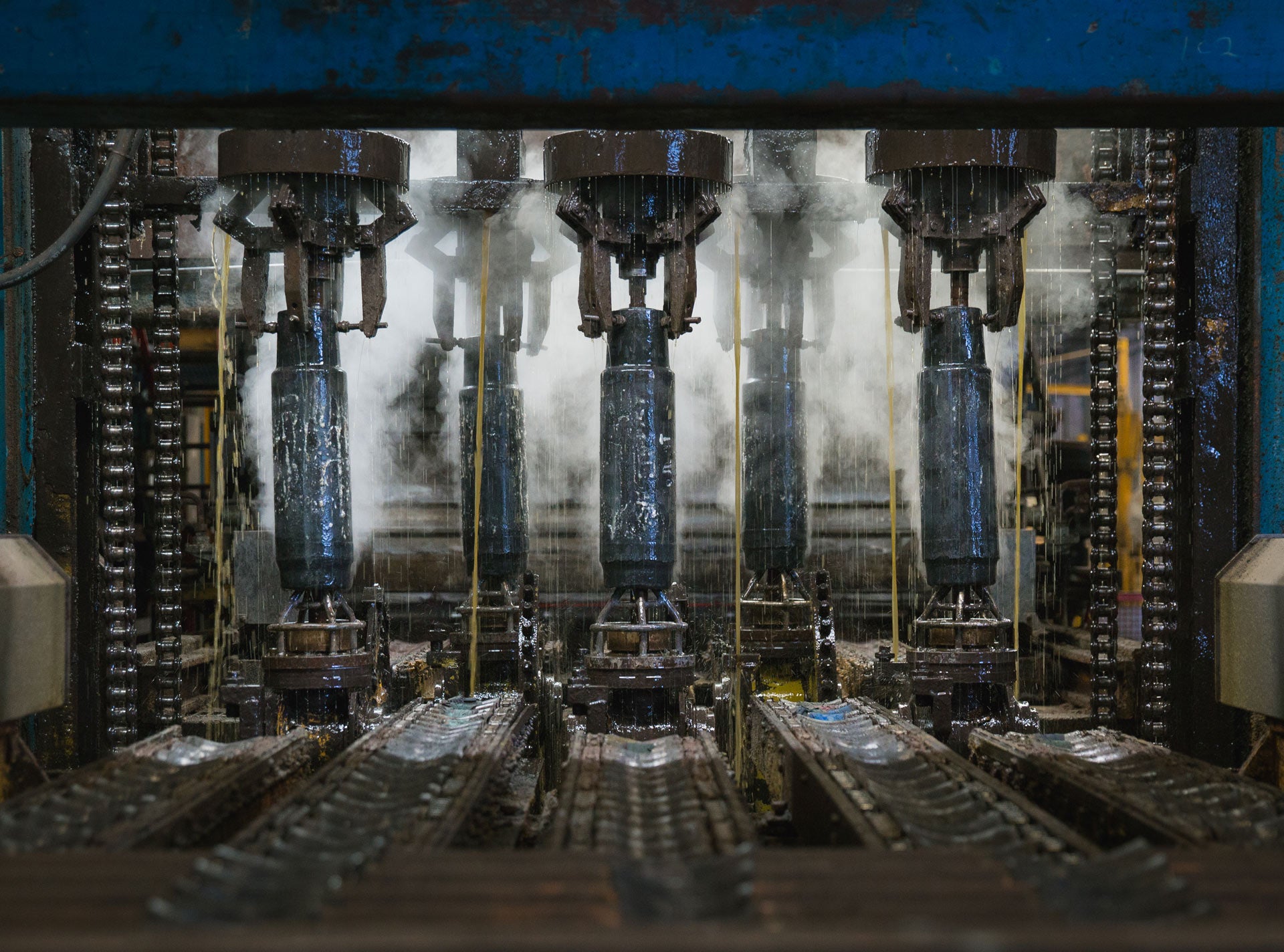 Inside of a Grant Prideco manufacturuing facility
